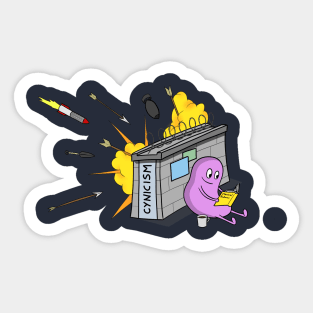 Cynicism Sticker